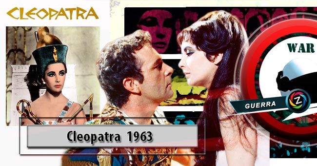 Cleopatra 1963 con un presupuesto desmedido para la época Cleopatra 1963 dentro de las más caras del cine