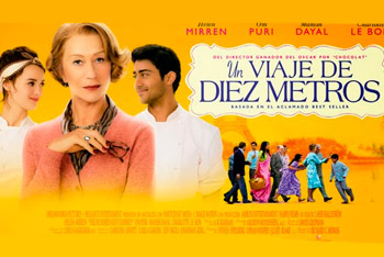 Película un viaje de 10 metros 2014