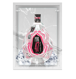 Ginebra Pink 47 London Dry Gin