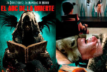 Película el abc de la muerte 2012
