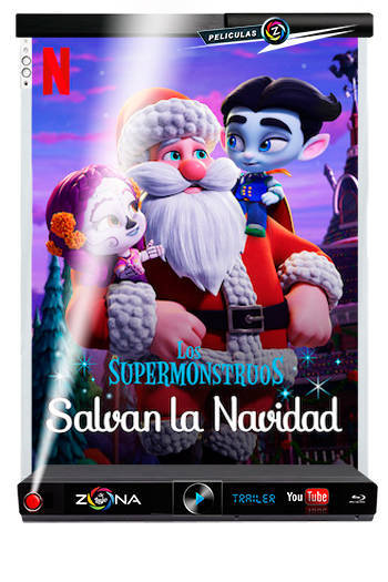 Película los Supermonstruos Salvan la Navidad 2019