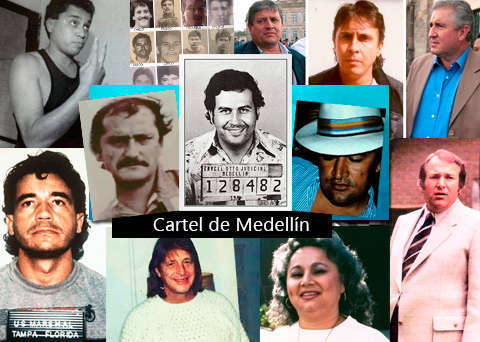 Todo sobre los miembros del cartel de Medellín