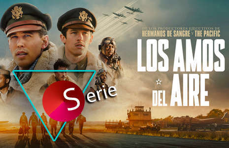 los amos del aire 2024 Serie Poster