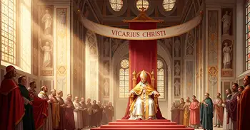 Inocencio III quien se proclamó Vicarius Christi