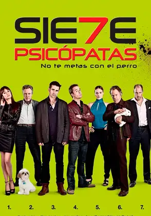 Película 7 Psicopatas 2012