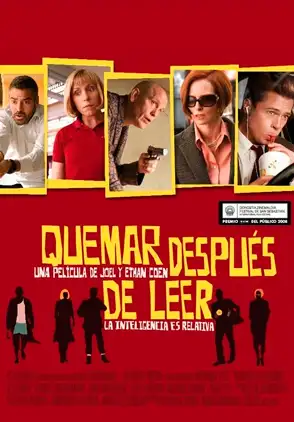 Película Quemar Después de Leer 2008