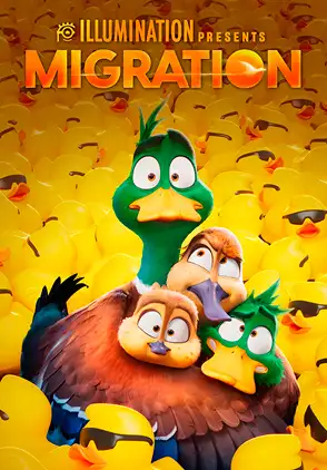 Película Migración. Un viaje patas arriba 2023