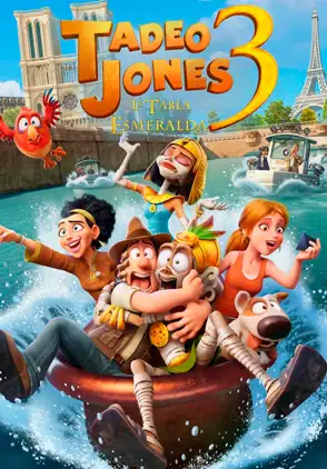 Película Tadeo Jones 3. La tabla esmeralda 2022