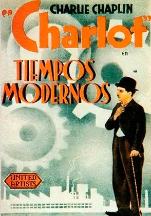 Película Tiempos Modernos 1936