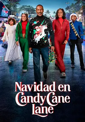 Película Navidad en Candy Cane Lane 2023