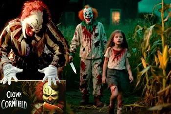 Movie Clown in a Cornfield 2025