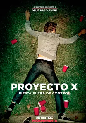Película Proyecto X 2012