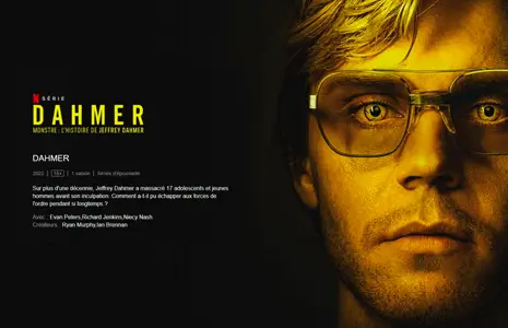 Serie sobre asesinos seriales Poster