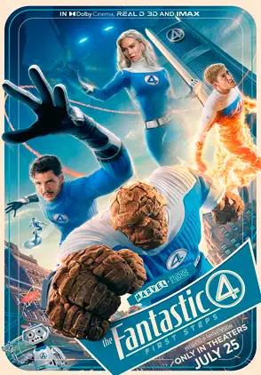 Película Los 4 Fantasticos 2025