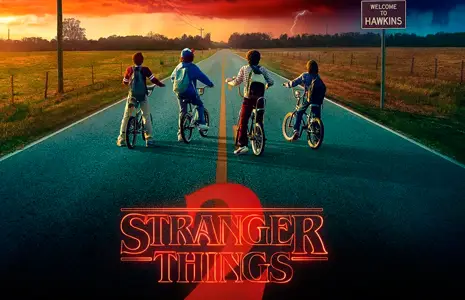 Serie Stranger Things Only Poster