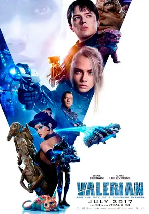 Película Valerian and the City of a Thousand Planets 2017