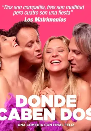 Película Donde caben dos 2021