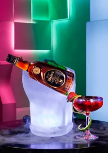 Cócteles hechos de brandy